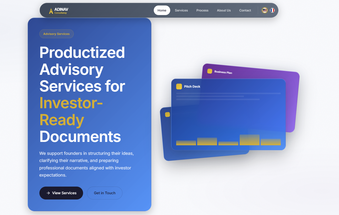 Adinav Consultancy - B2B Advisory Platform