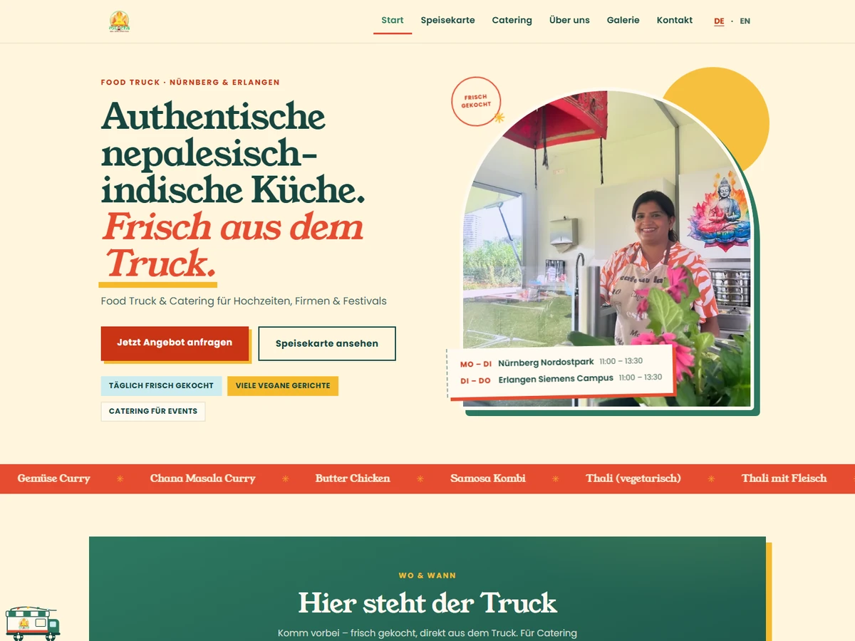 Mitocha — site de food truck, Nuremberg